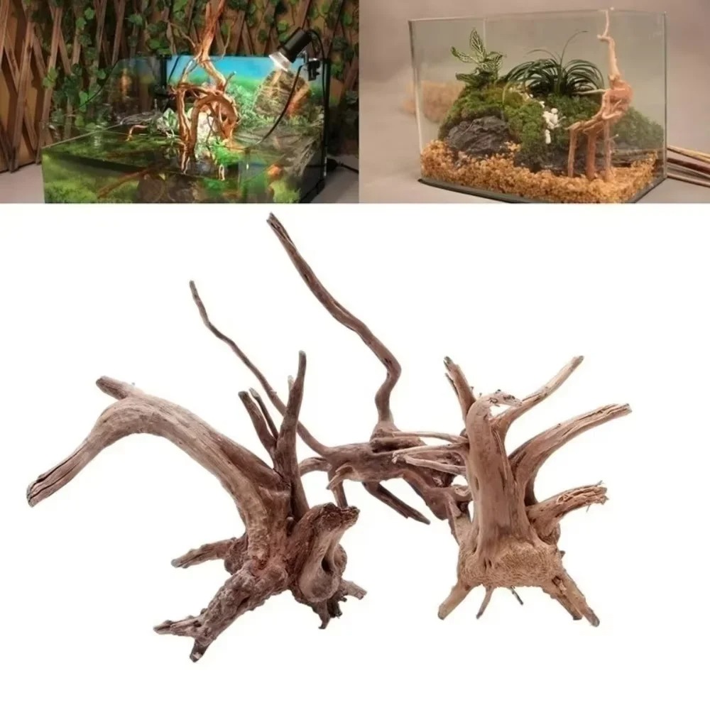 Aquarium Planted Wood - （15-20cm） Natural Driftwood Aquarium Decor -