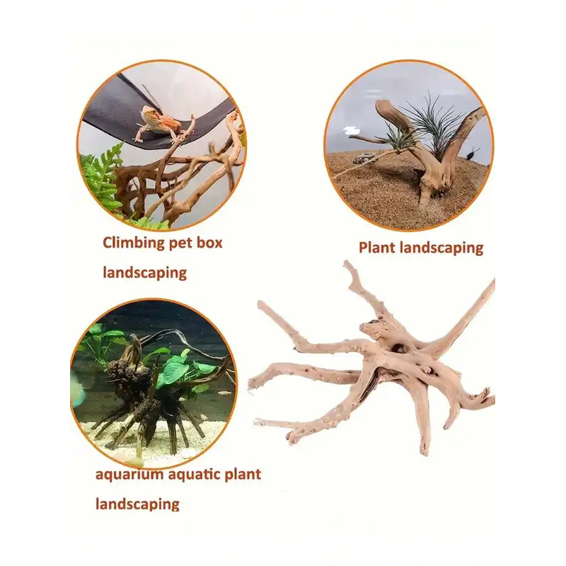 Natural Driftwood for Aquarium - đánh giá và giá Aquarium Plant Roots