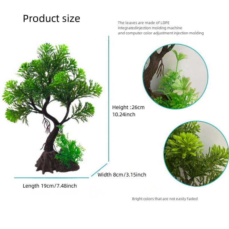 Fish Tank DIY  Artificial Aqua - đánh giá và giá Aquarium Plant Roots