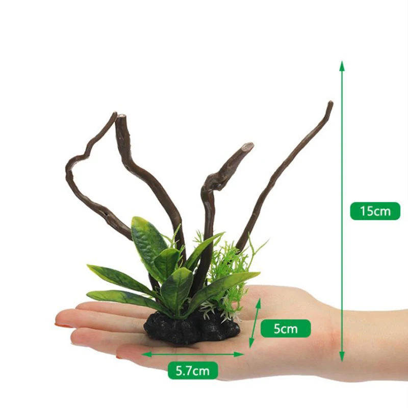 Simulated Fish Aquarium Decora - đánh giá và giá Aquarium Planted Wood
