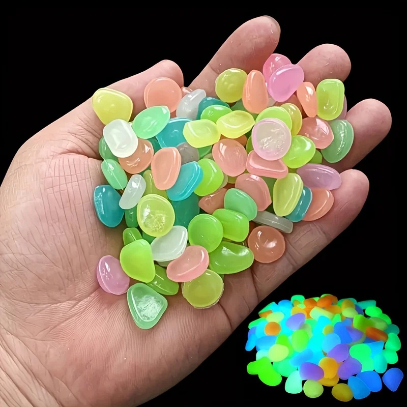 50-200pcs Glow in The Dark Peb - đánh giá và giá Aquarium Plant Delivery