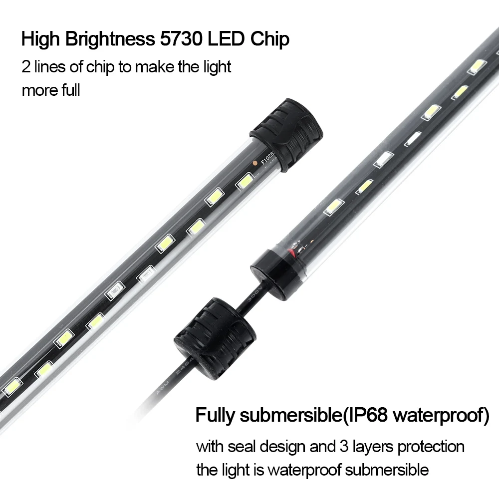 58CM  Aquarium Light LED Plant - đánh giá và giá Planted Aquarium Pendant Light