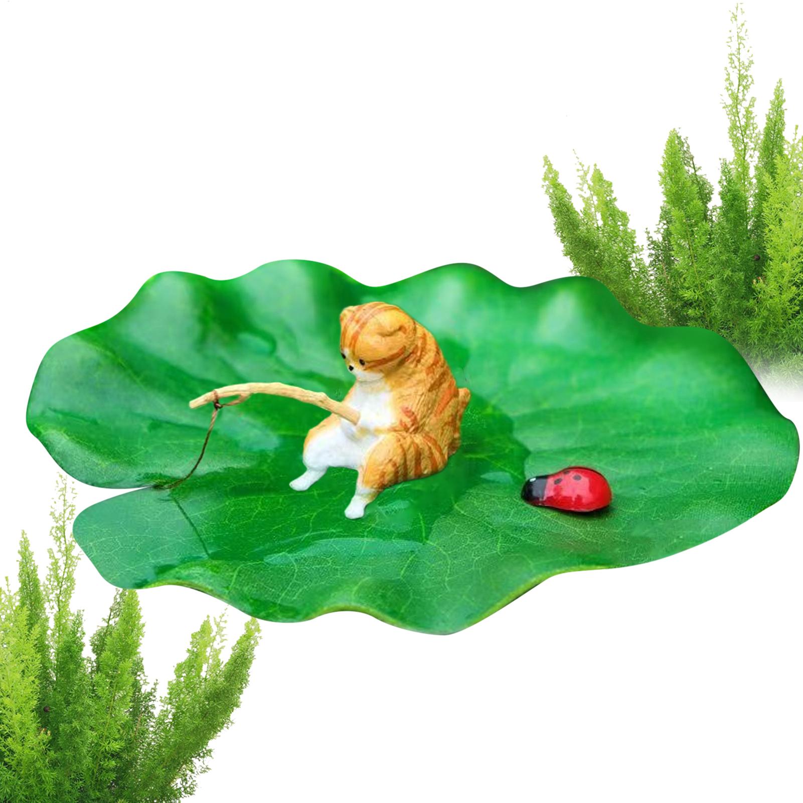 Mini Floating Cat Fishing Lotu - đánh giá và giá Aquarium Plant Roots