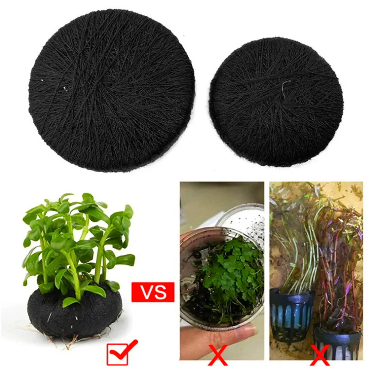 5Pcs Black Fish Tank Water Gra - đánh giá và giá Aquarium Plant Roots